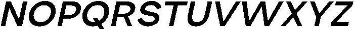 Etermal Medium Italic otf (500) Font UPPERCASE