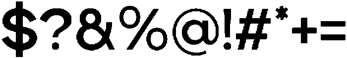 Etermal Medium otf (500) Font OTHER CHARS