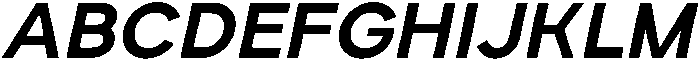Etermal Semi Bold Italic otf (600) Font UPPERCASE