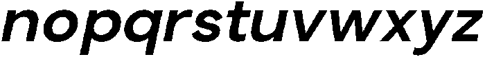 Etermal Semi Bold Italic otf (600) Font LOWERCASE