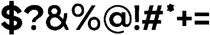 Etermal Semi Bold otf (600) Font OTHER CHARS