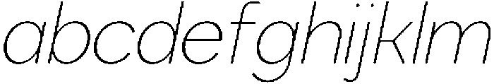 Etermal Thin Italic otf (100) FONT