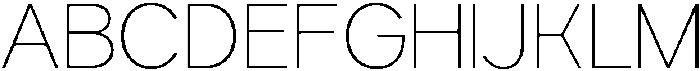 Etermal Thin otf (100) Font UPPERCASE