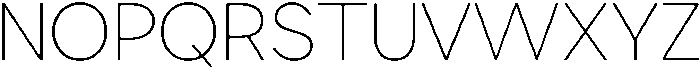 Etermal Thin otf (100) Font UPPERCASE
