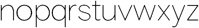 Etermal Thin otf (100) Font LOWERCASE