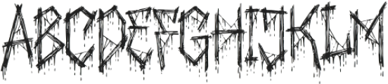 Eternal Torment otf (400) Font UPPERCASE