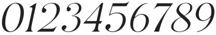 Etero Italic otf (400) Font OTHER CHARS