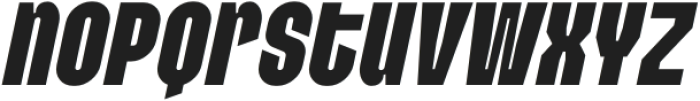 Etgea Bold Italic otf (700) Font LOWERCASE