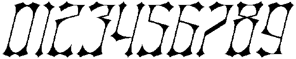 Etherain Italic otf (400) Font OTHER CHARS