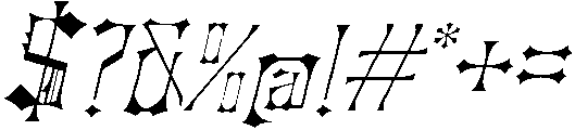 Etherain Italic otf (400) Font OTHER CHARS