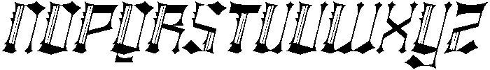 Etherain Italic otf (400) Font UPPERCASE