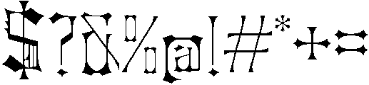 Etherain otf (400) Font OTHER CHARS