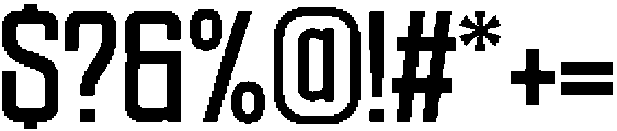Ethere S Black Condensed otf (900) Font OTHER CHARS