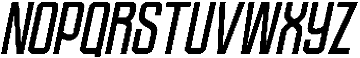 Ethere S Black Extra Condensed It otf (900) Font UPPERCASE