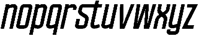 Ethere S Black Extra Condensed It otf (900) Font LOWERCASE
