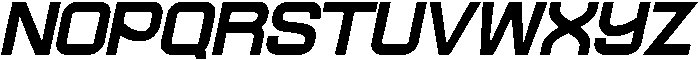 Ethere S Black Extra Expanded It otf (900) Font UPPERCASE