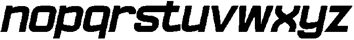 Ethere S Black Extra Expanded It otf (900) Font LOWERCASE