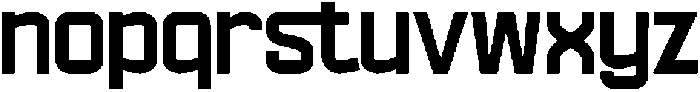 Ethere S Black Semi Expanded otf (900) Font LOWERCASE