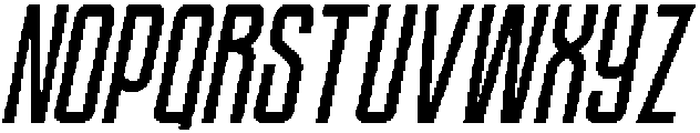 Ethere S Black Ultra Condensed it otf (900) Font UPPERCASE