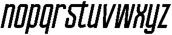 Ethere S Black Ultra Condensed it otf (900) Font LOWERCASE