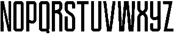 Ethere S Black Ultra Condensed otf (900) Font UPPERCASE