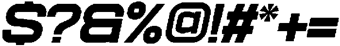 Ethere S Black Ultra Expanded It otf (900) Font OTHER CHARS