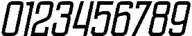 Ethere S Bold Condensed It otf (700) Font OTHER CHARS