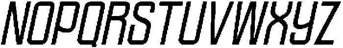 Ethere S Bold Condensed It otf (700) Font UPPERCASE