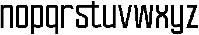 Ethere S Bold Condensed otf (700) Font LOWERCASE