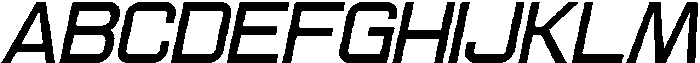 Ethere S Bold Expanded It otf (700) Font UPPERCASE
