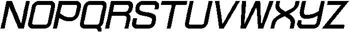 Ethere S Bold Expanded It otf (700) Font UPPERCASE