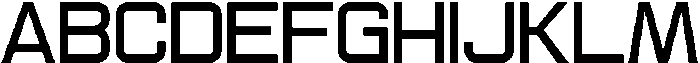 Ethere S Bold Expanded otf (700) Font UPPERCASE