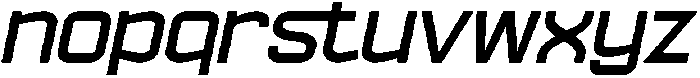 Ethere S Bold Extra Expanded It otf (700) Font LOWERCASE
