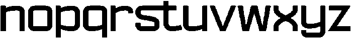 Ethere S Bold Extra Expanded otf (700) Font LOWERCASE