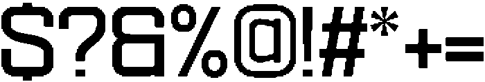 Ethere S Bold Semi Expanded otf (700) Font OTHER CHARS