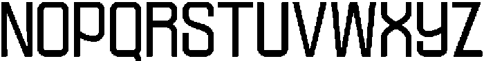 Ethere S Bold SemiCondensed otf (700) Font UPPERCASE