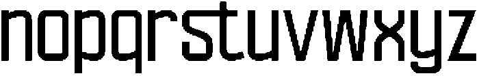 Ethere S Bold SemiCondensed otf (700) Font LOWERCASE
