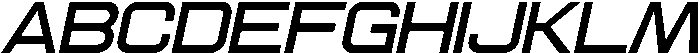 Ethere S Bold Ultra Expanded It otf (700) Font UPPERCASE