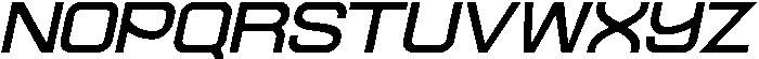 Ethere S Bold Ultra Expanded It otf (700) Font UPPERCASE