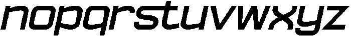 Ethere S Bold Ultra Expanded It otf (700) Font LOWERCASE