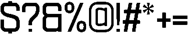 Ethere S Bold otf (700) Font OTHER CHARS