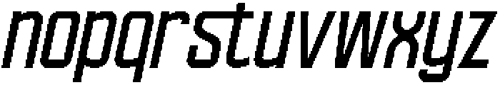 Ethere S Extra Bold Condensed It otf (700) Font LOWERCASE