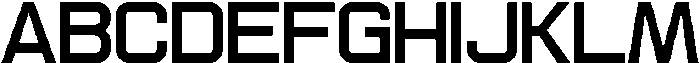 Ethere S Extra Bold Expanded otf (700) Font UPPERCASE