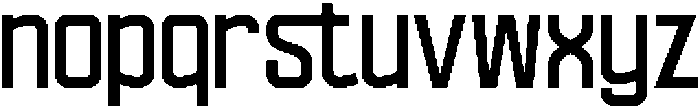 Ethere S Extra Bold SemiCondensed otf (700) Font LOWERCASE