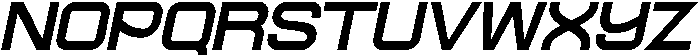 Ethere S Extra Bold Ultra Expanded It otf (700) Font UPPERCASE