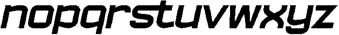 Ethere S Extra Bold Ultra Expanded It otf (700) Font LOWERCASE