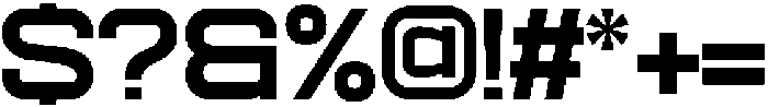 Ethere S Extra Bold Ultra Expanded otf (700) Font OTHER CHARS