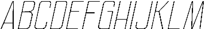 Ethere S Extra Light Condensed It otf (200) Font