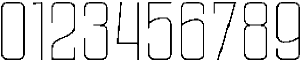 Ethere S Extra Light Condensed otf (200) Font OTHER CHARS