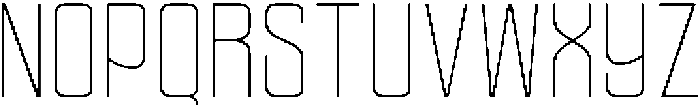 Ethere S Extra Light Condensed otf (200) Font UPPERCASE
